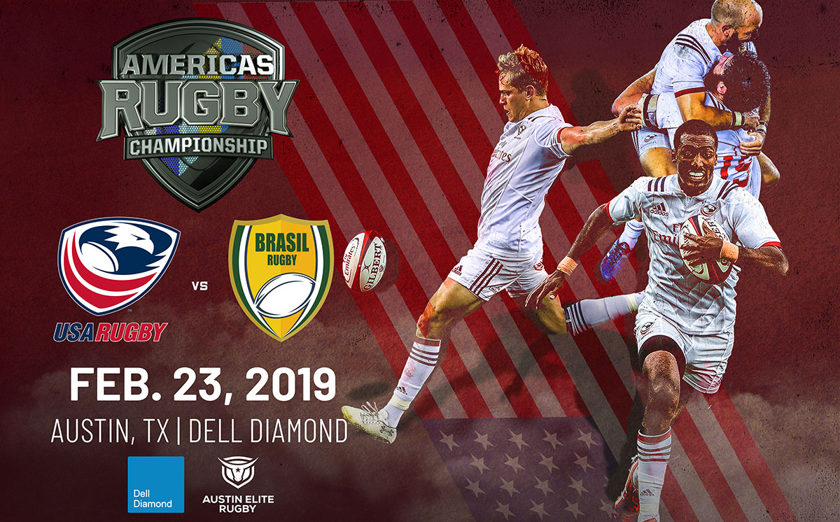 USA vs BRAZIL MATCH RELOCATED TO AUSTIN FOR 2019 AMERICAS RUGBY CHAMPIONSHIP