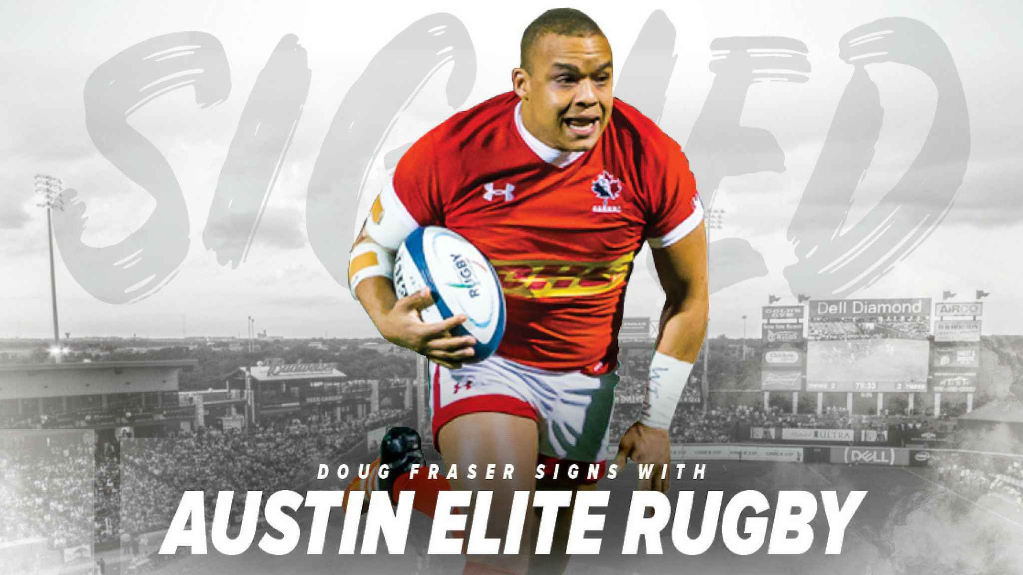 Canadian Center, Doug Fraser Commits to Austin Elite Rugby