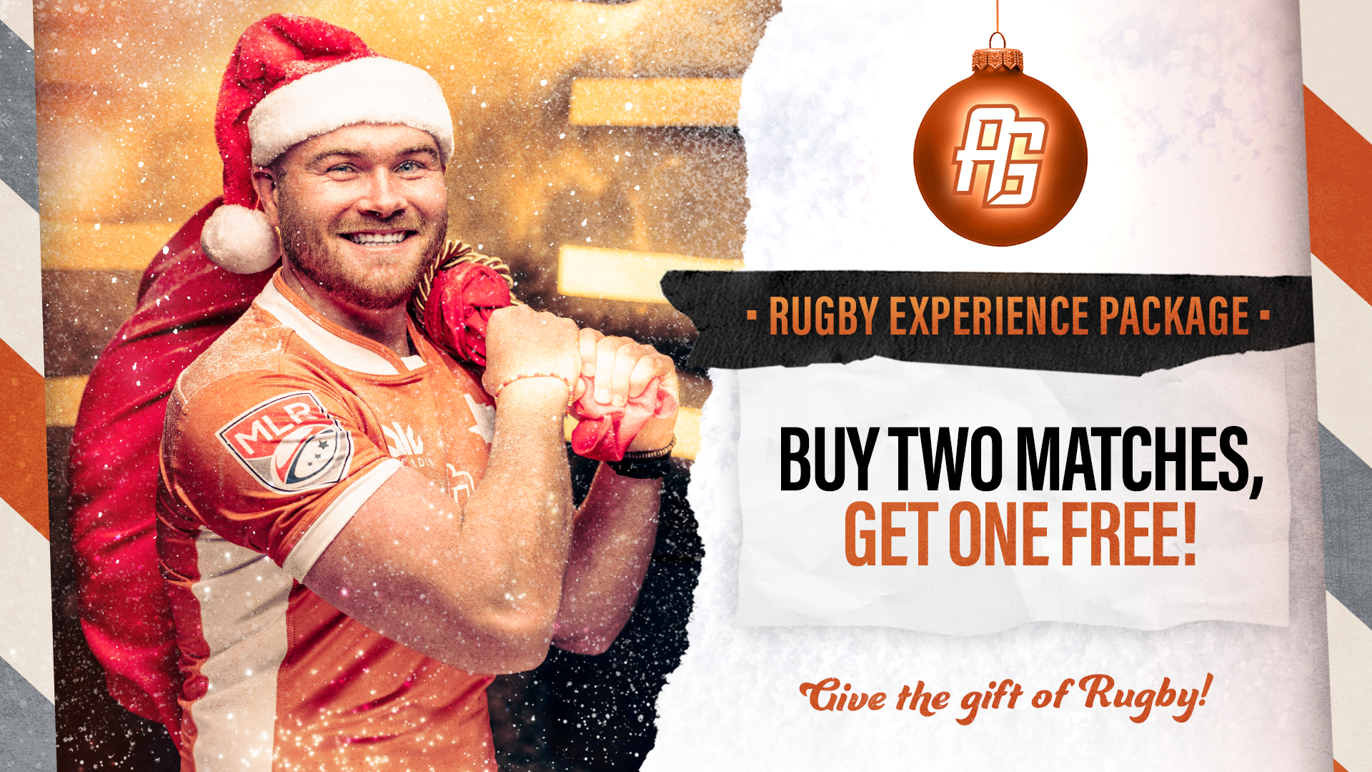 Give The Gift of Rugby With The AG Rugby Experience Package