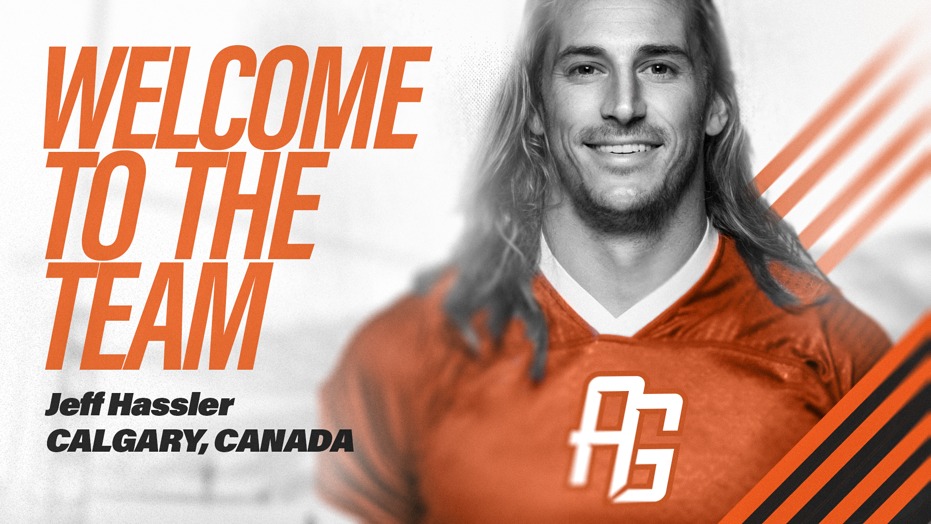 AG Signs Canadian International Wing Jeff Hassler