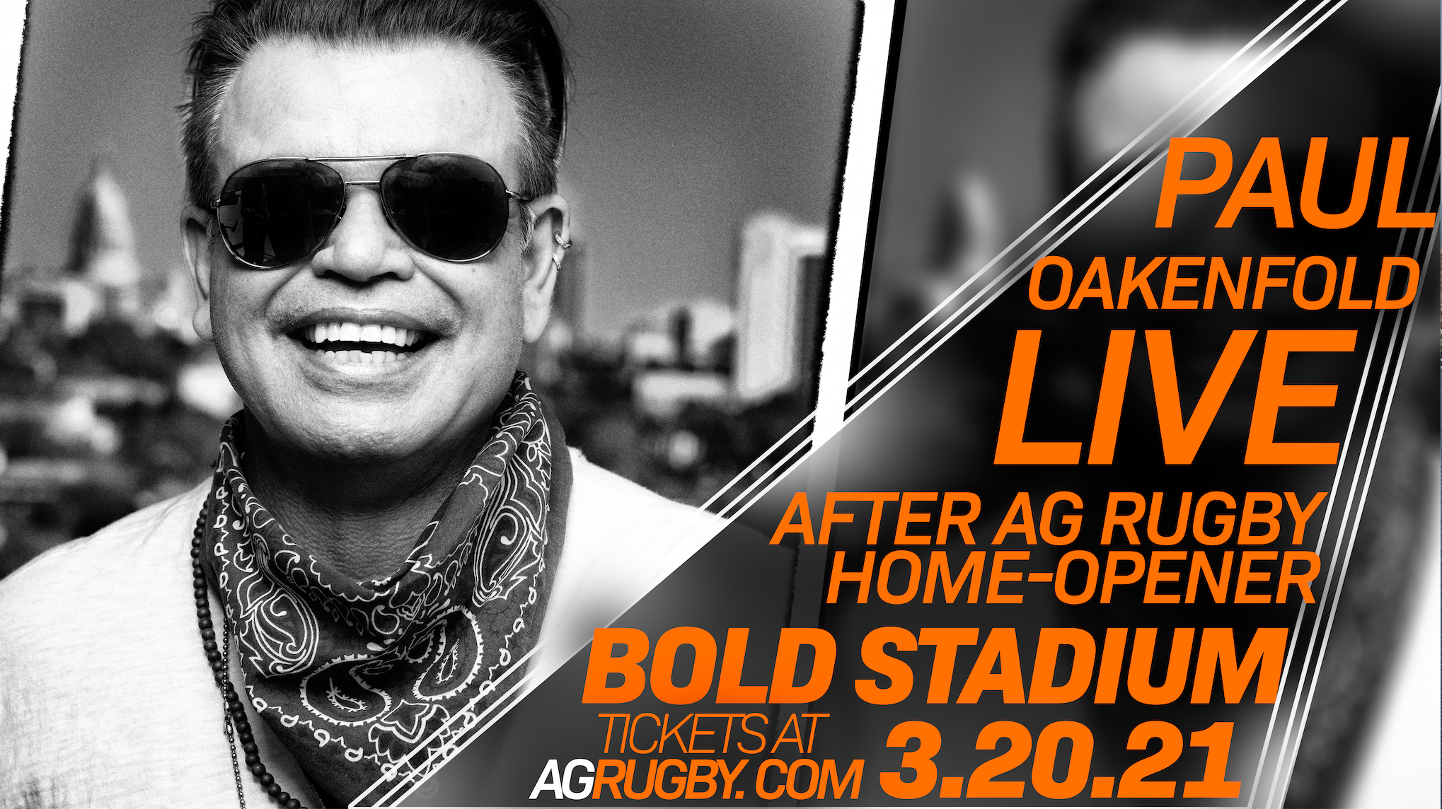 DJ Paul Oakenfold To Perform Live After AG Rugby Home Opener