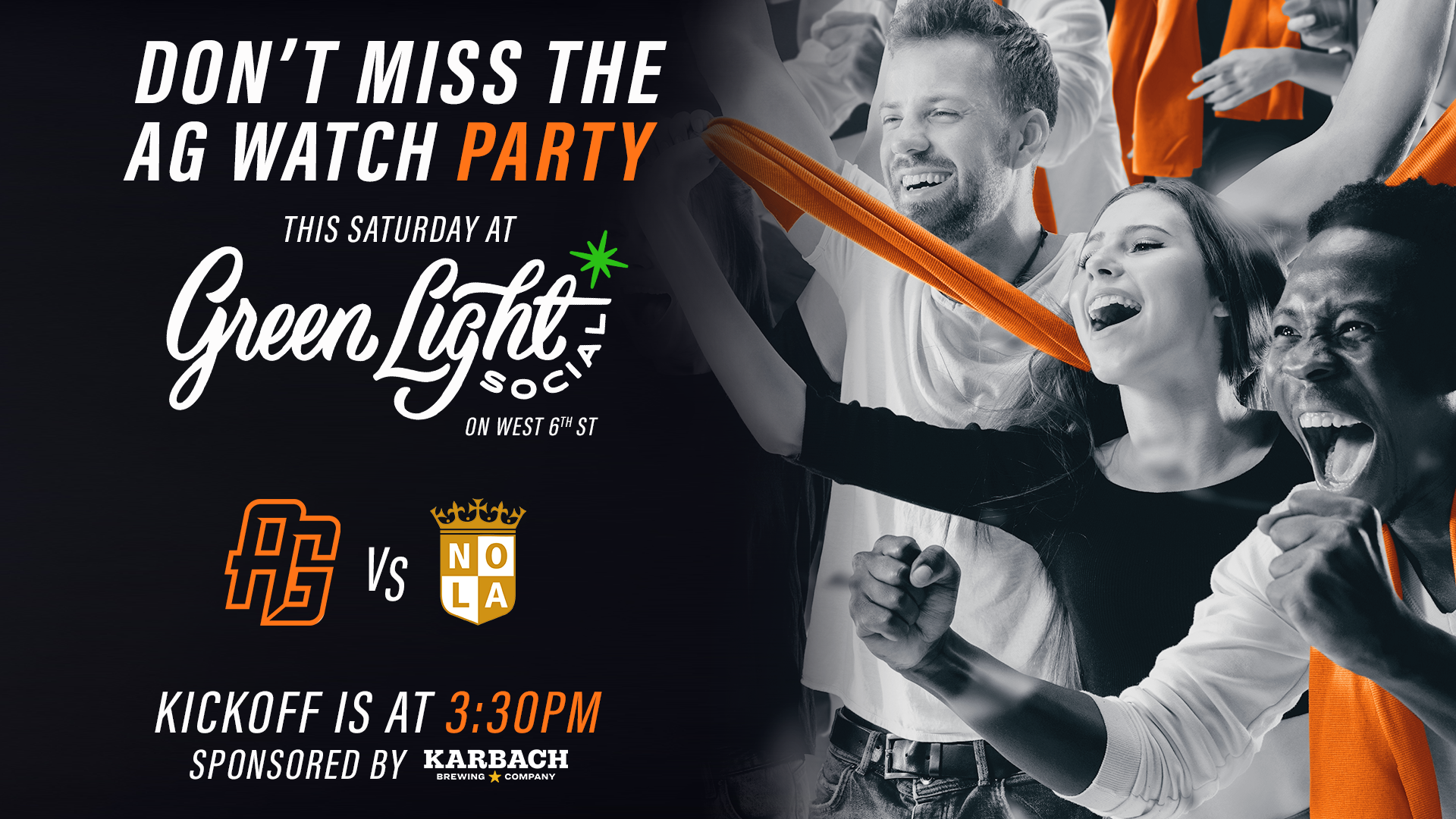 Come Out to The AG Watch Party This Saturday At Greenlight Social