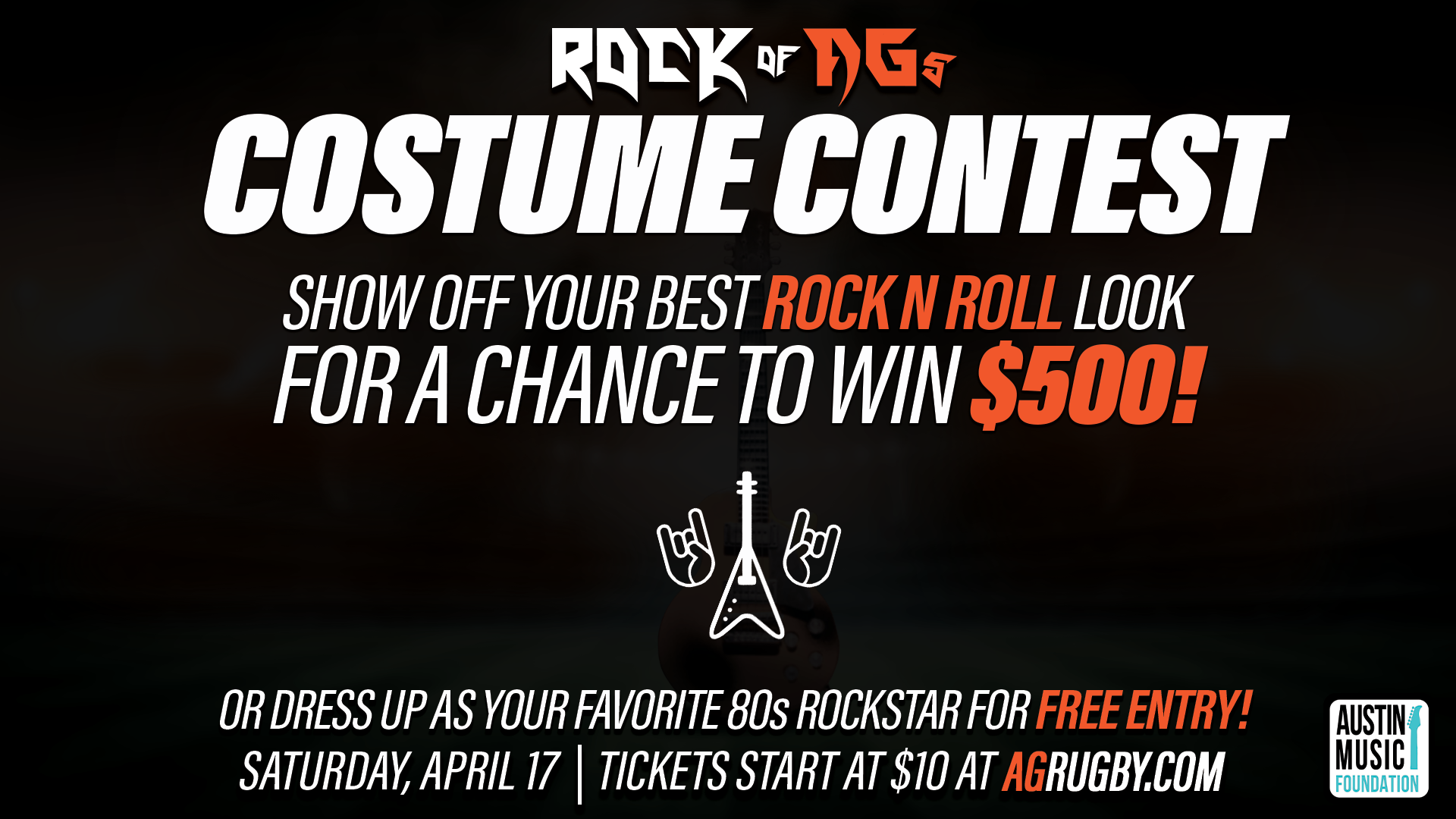 Dress up & Rock Out: Rock of AGs Costume Contest!