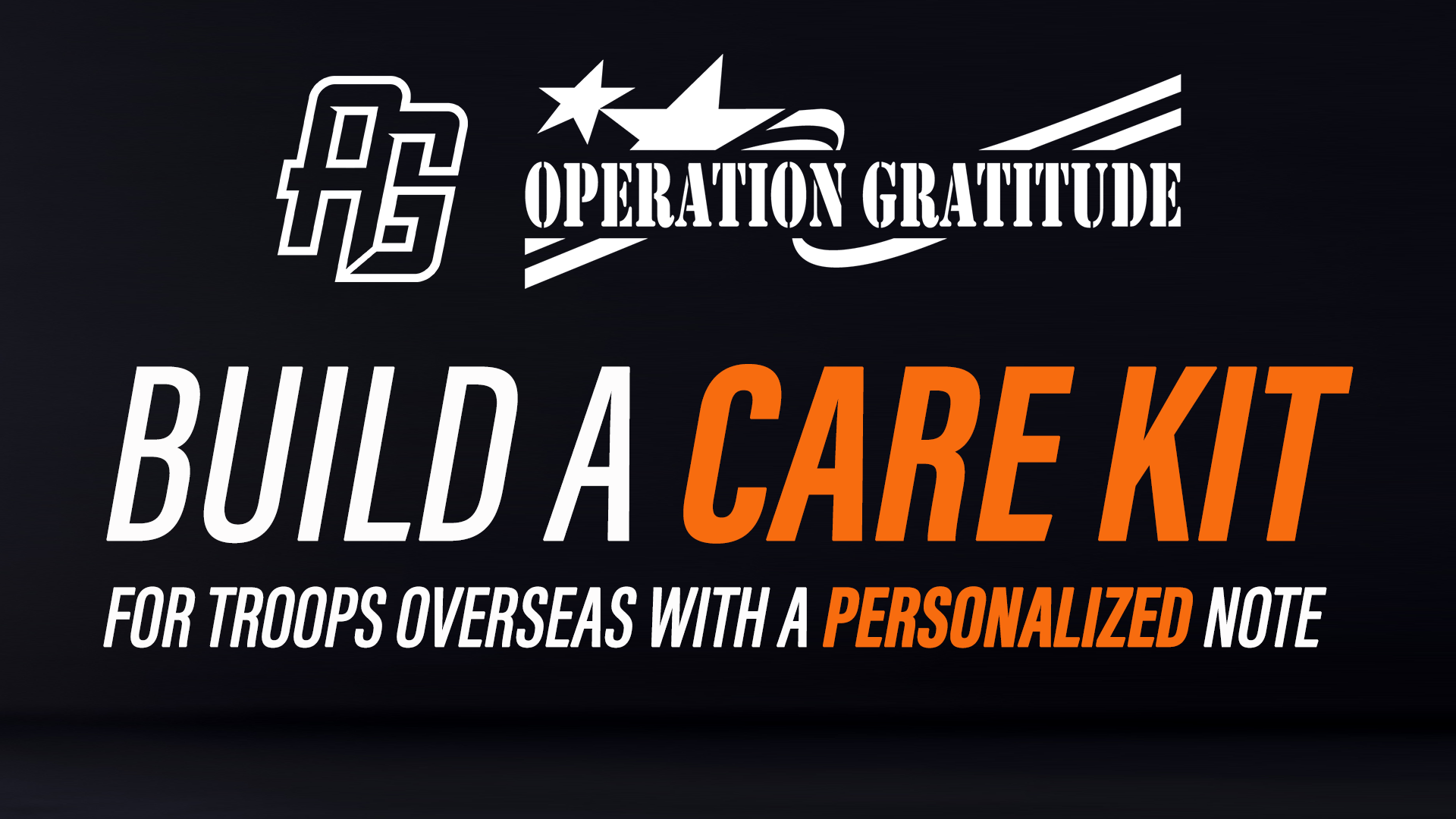 Operation Gratitude: Send A Personalized Care Package To Our Military