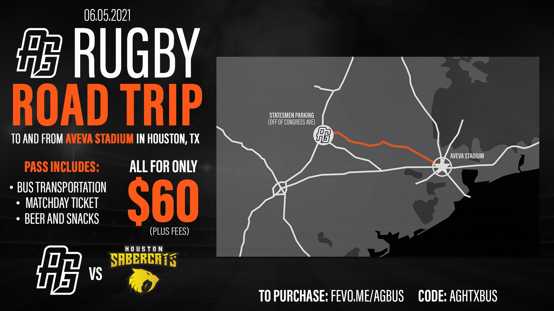 Book Your Ticket On The AG Road Trip!