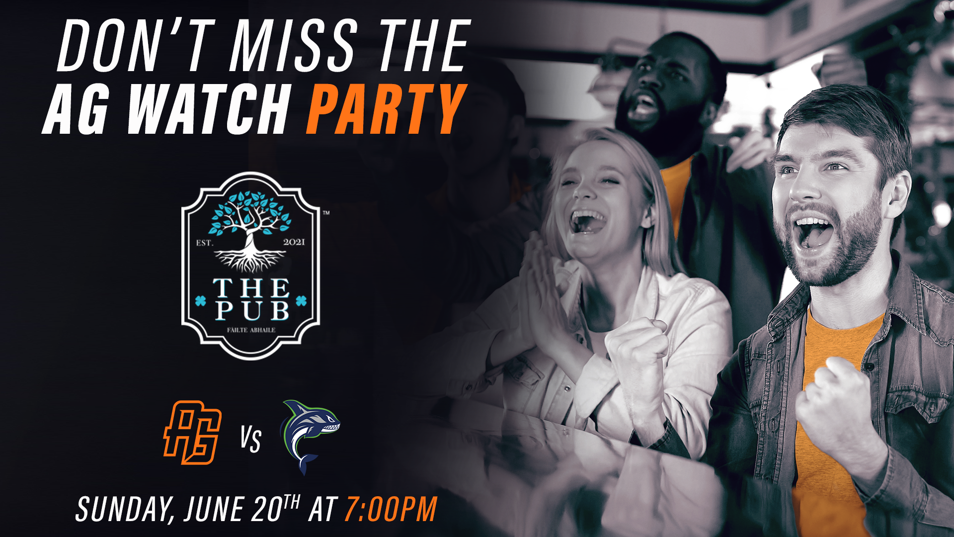 AG Watch Party This Sunday at 7pm CT