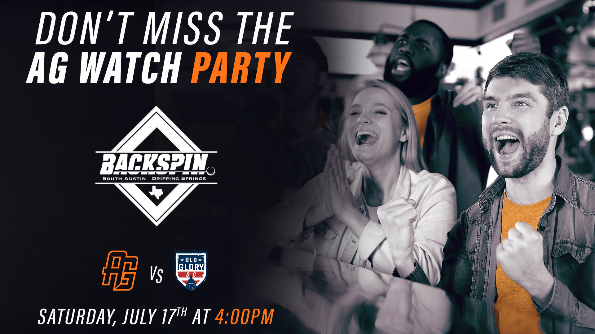 Come To The AG Watch Party July 17th | AG v DC