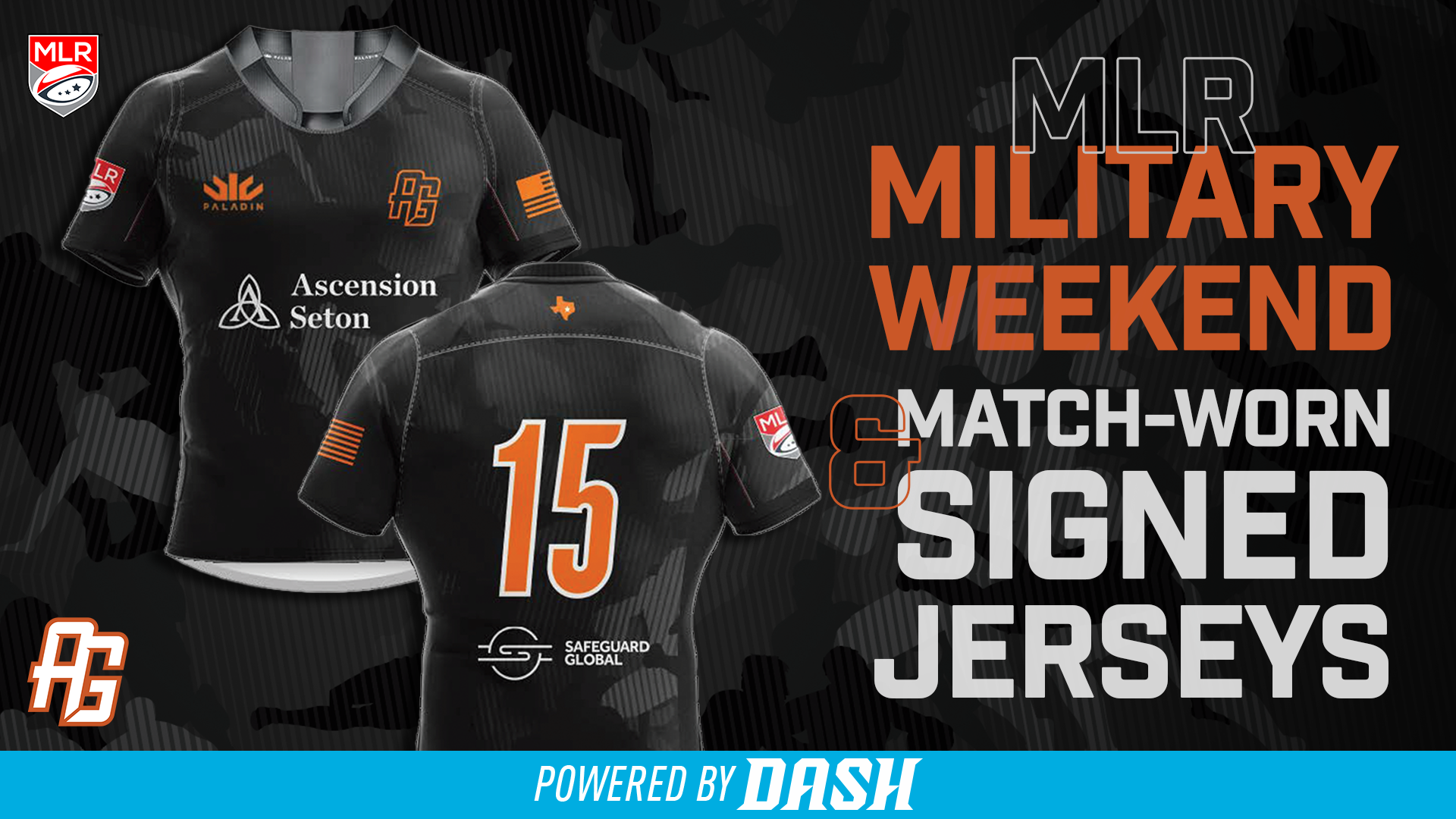 Bid Now On The AG Military Jersey!